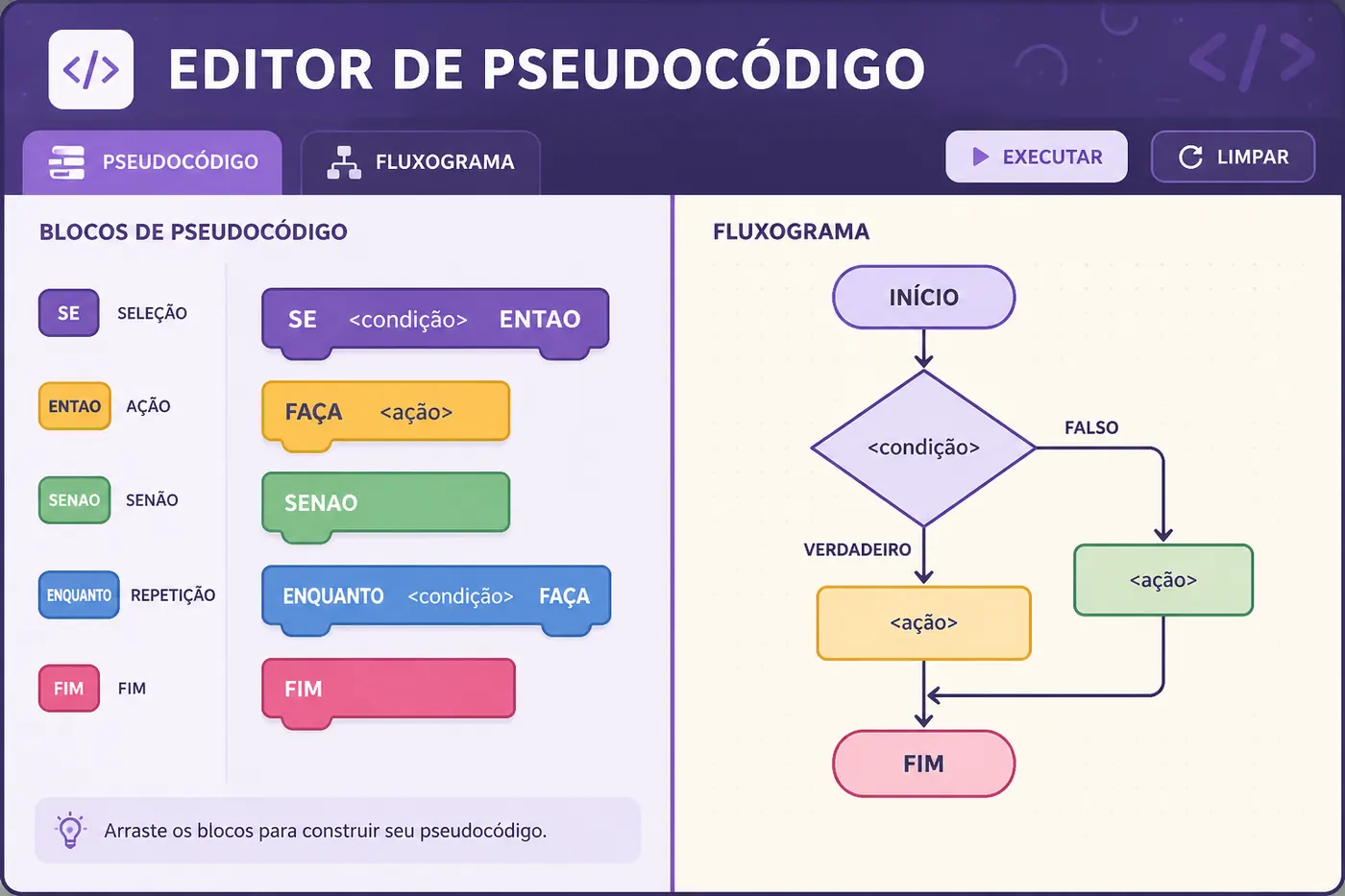 PseudoCode Editor